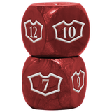 Ultra PRO: Loyalty Dice Set - 22MM Deluxe with 7-12 (Mountain)