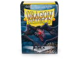 dragon shield matte sleeves black rhipodon 100 count sleeves